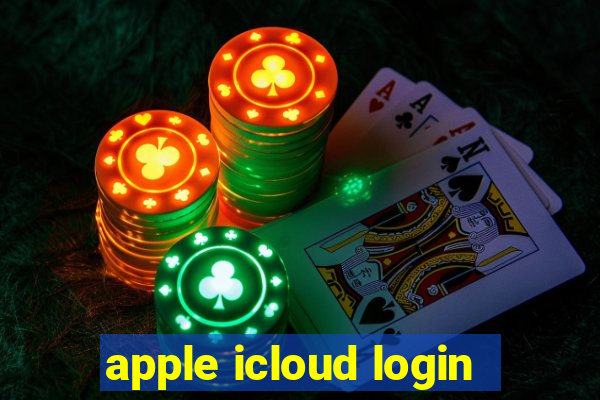 apple icloud login